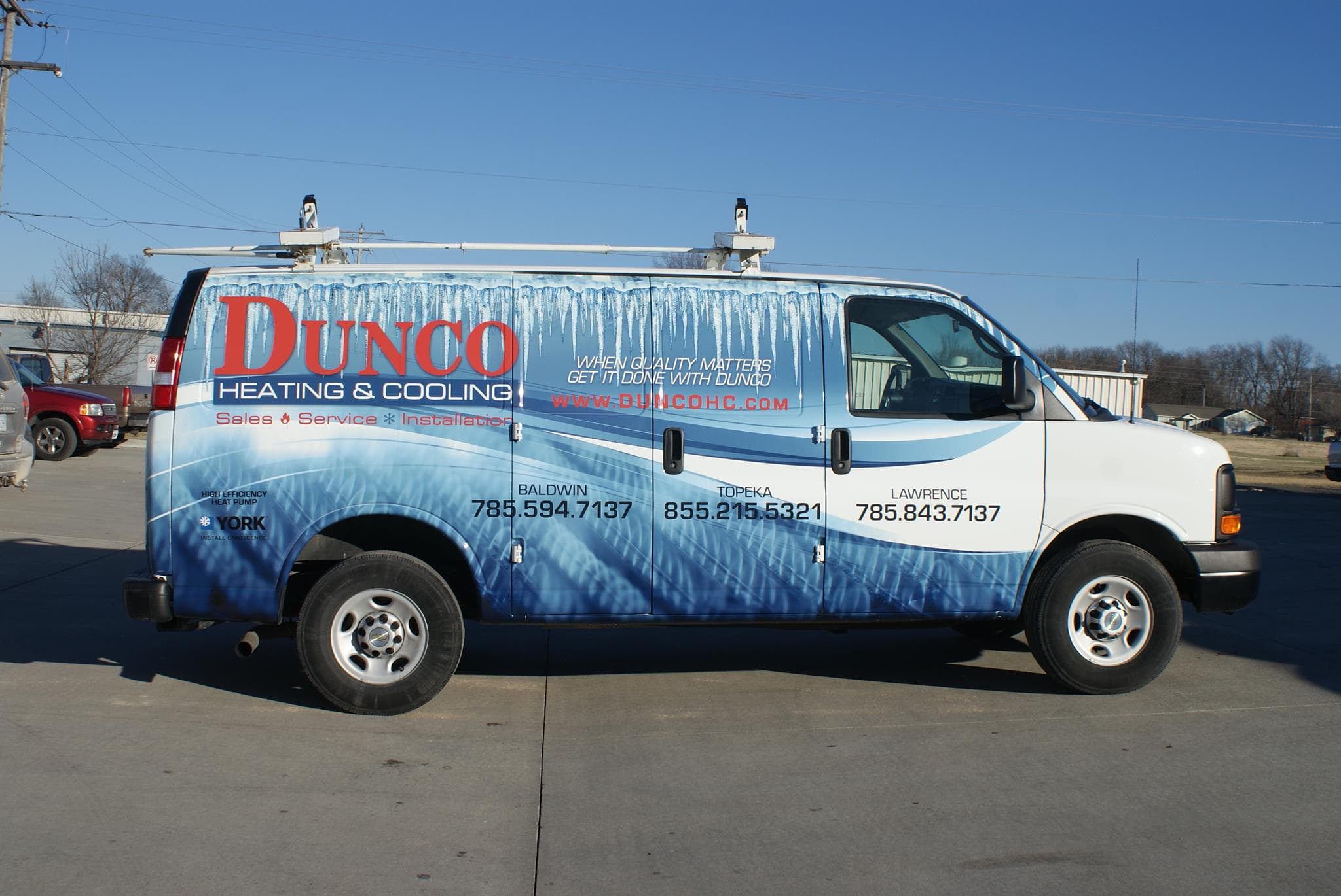Dunco plumbing van 