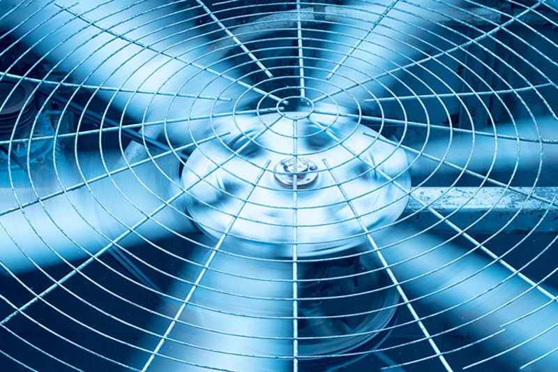 5 Common AC Problems. The inside of an air conditioning unit.